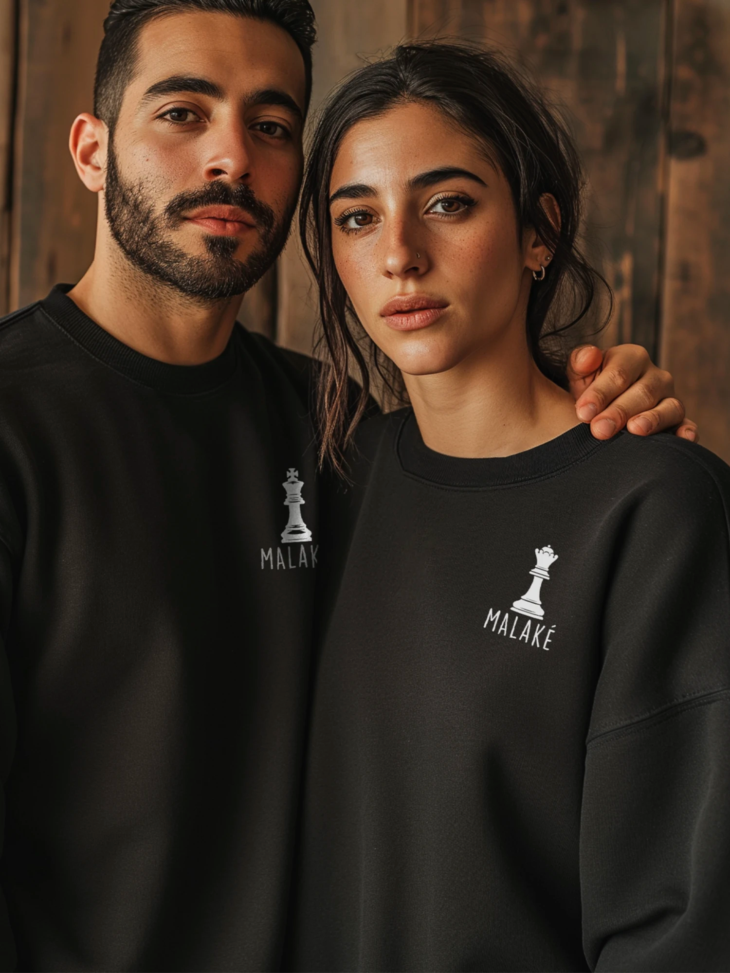 Queens and Kings - Malak - Regular/Oversized Sweatshirt by inspire.inc