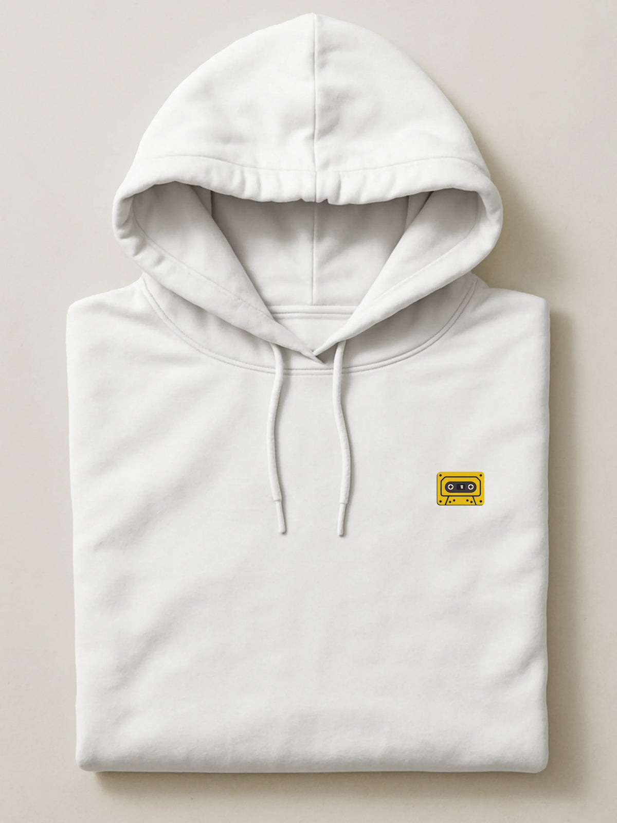 Retro Minis - Cassette - Hoodie White by inspire.inc