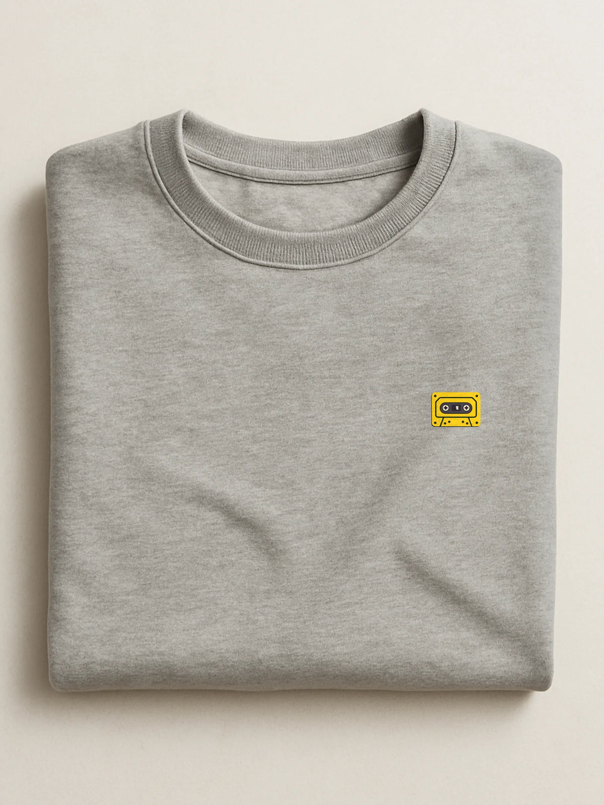 Retro Minis - Cassette - Regular/Oversized Sweatshirt Gray by inspire.inc