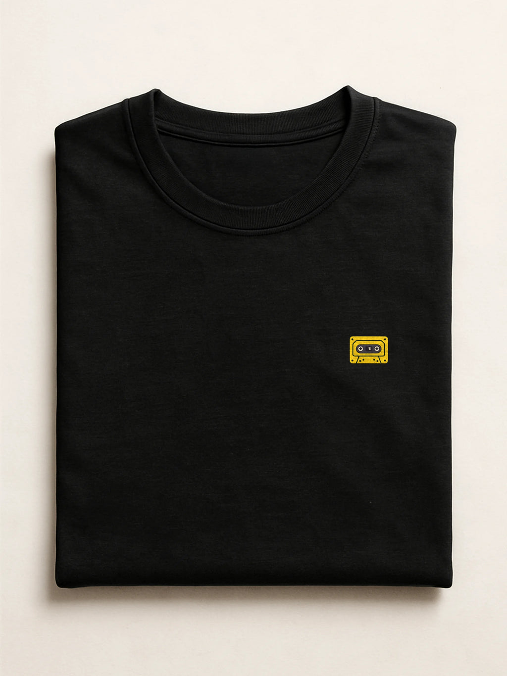Retro Minis - Cassette - Regular/Oversized T-shirt Black by inspire.inc