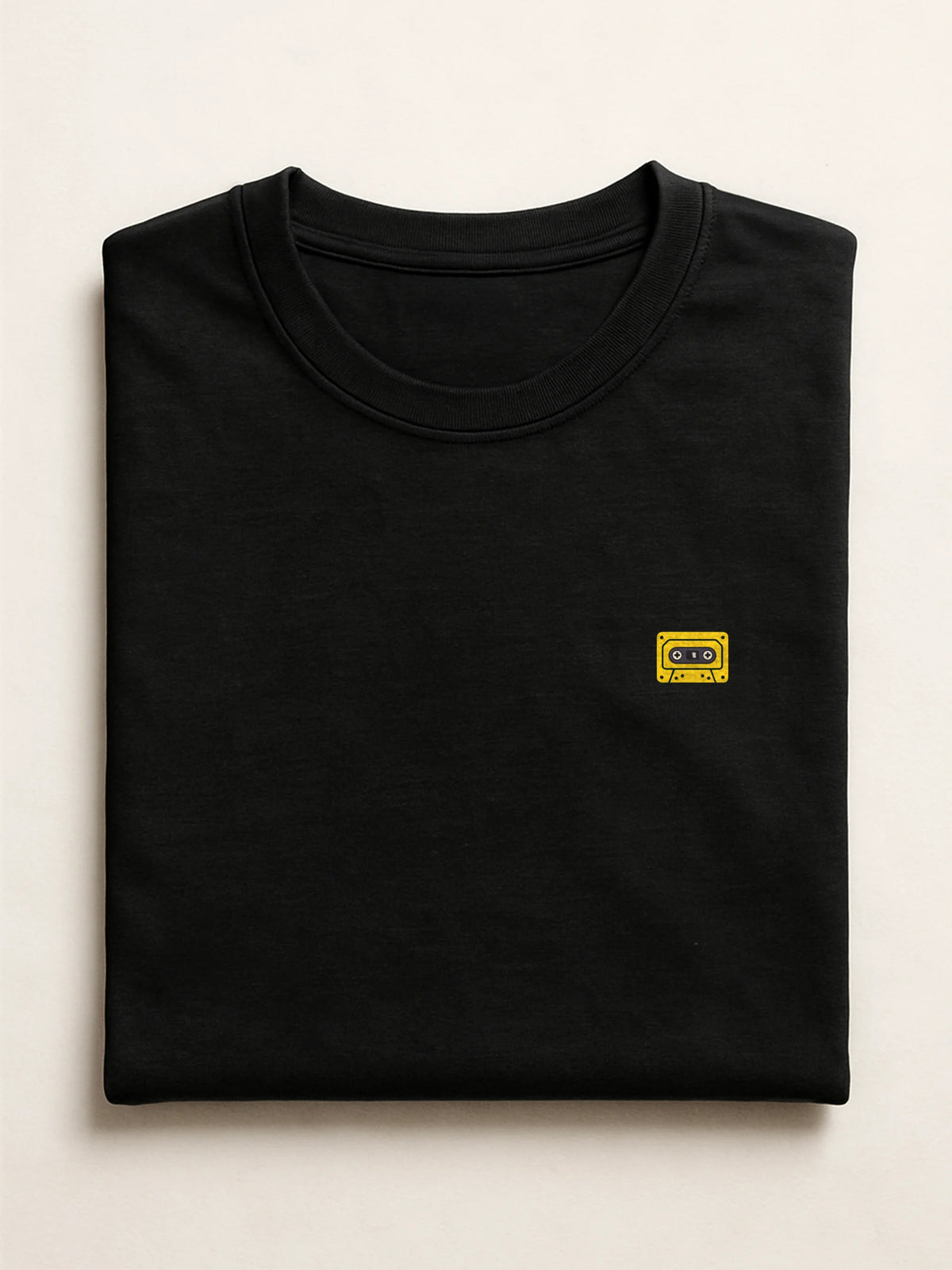 Retro Minis - Cassette - Regular/Oversized T-shirt Black by inspire.inc