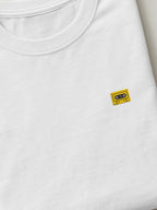 Retro Minis - Cassette - Regular/Oversized T-shirt White close-up by inspire.inc