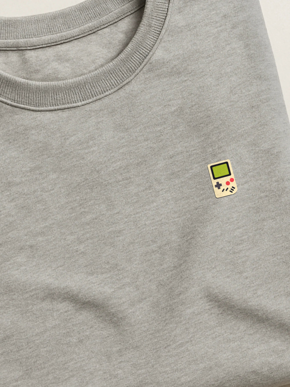 Retro Minis - Game Boy - Regular/Oversized Sweatshirt Gray close-up by inspire.inc