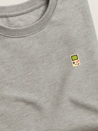Retro Minis - Game Boy - Regular/Oversized Sweatshirt Gray close-up by inspire.inc