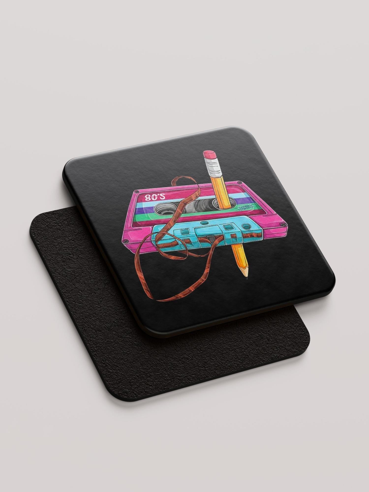 Retro Mix - Pack of 4 Coasters by inspire.inc