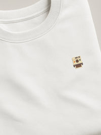 Retro Minis - Polaroid - Regular/Oversized Sweatshirt White close-up by inspire.inc