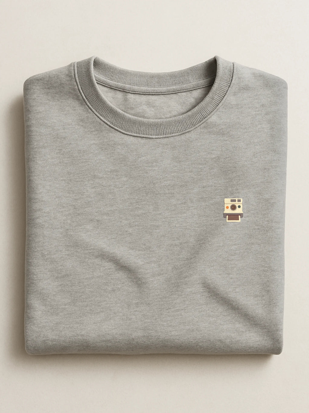 Retro Minis - Polaroid - Regular/Oversized Sweatshirt Gray by inspire.inc