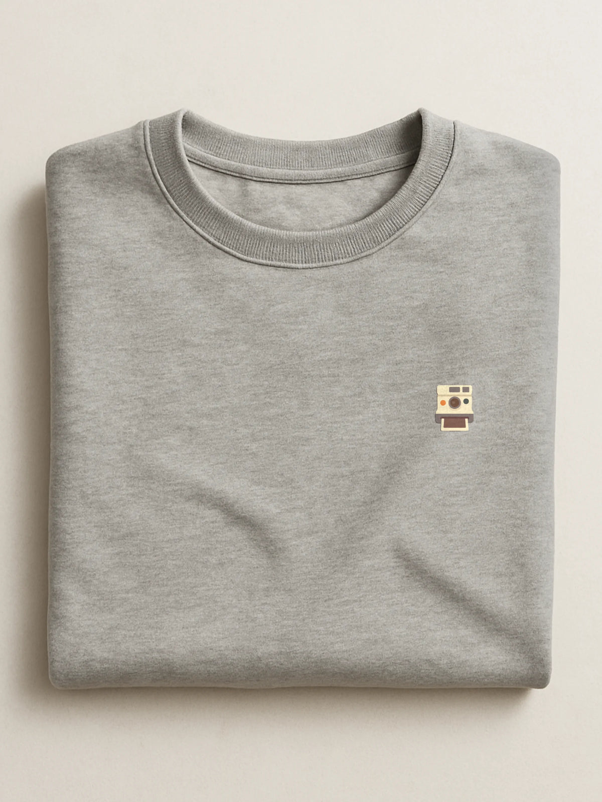 Retro Minis - Polaroid - Regular/Oversized Sweatshirt Gray by inspire.inc