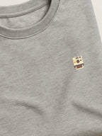Retro Minis - Polaroid - Regular/Oversized Sweatshirt Gray close-up by inspire.inc