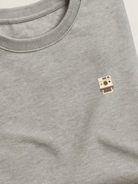 Retro Minis - Polaroid - Regular/Oversized Sweatshirt Gray close-up by inspire.inc