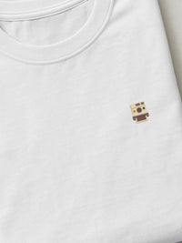 Retro Minis - Polaroid - Regular/Oversized T-shirt White close-up by inspire.inc