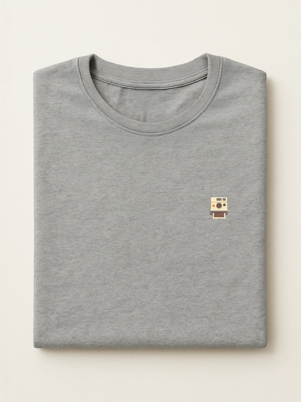Retro Minis - Polaroid - Regular/Oversized T-shirt Light Heather Gray by inspire.inc
