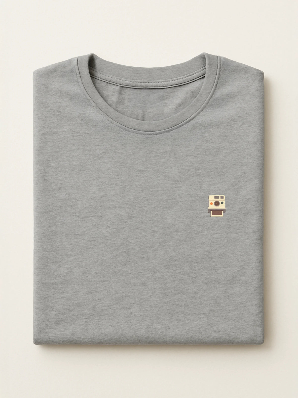 Retro Minis - Polaroid - Regular/Oversized T-shirt Light Heather Gray by inspire.inc