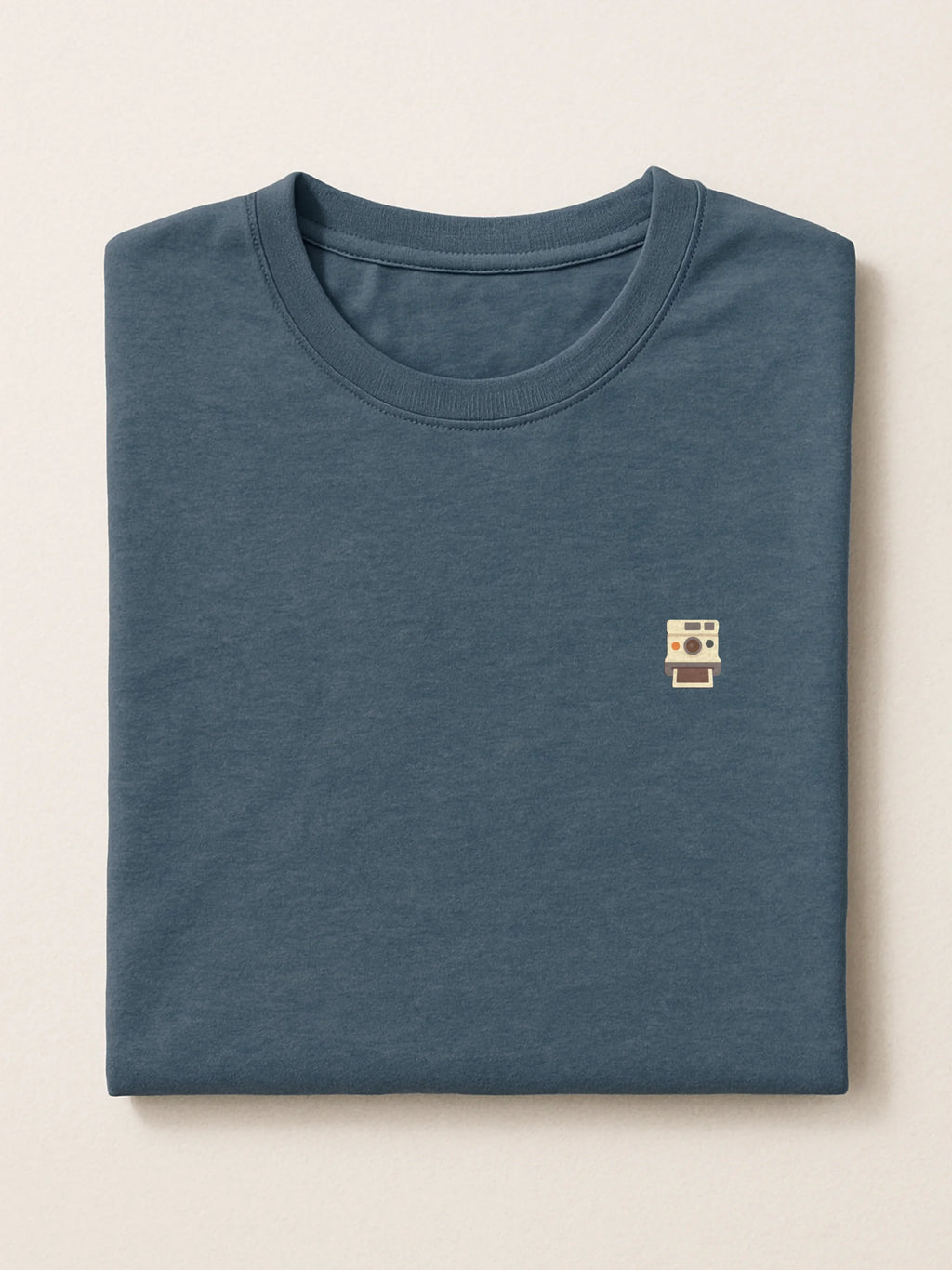 Retro Minis - Polaroid - Regular/Oversized T-shirt Heather Blue by inspire.inc