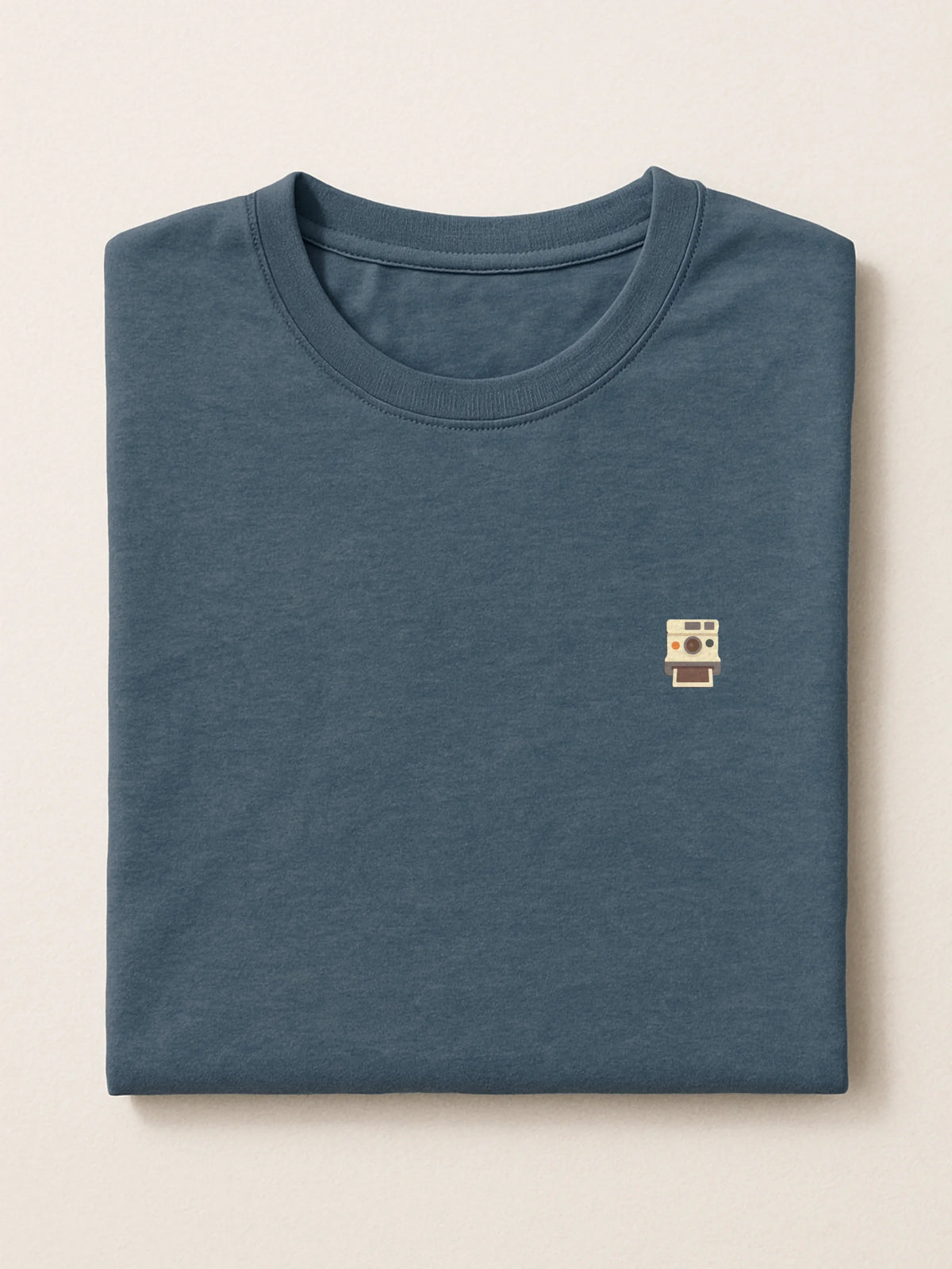 Retro Minis - Polaroid - Regular/Oversized T-shirt Heather Blue by inspire.inc