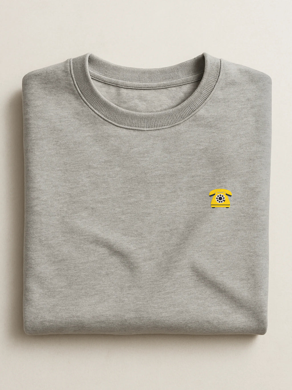 Retro Minis - Rotary - Regular/Oversized Sweatshirt Gray by inspire.inc
