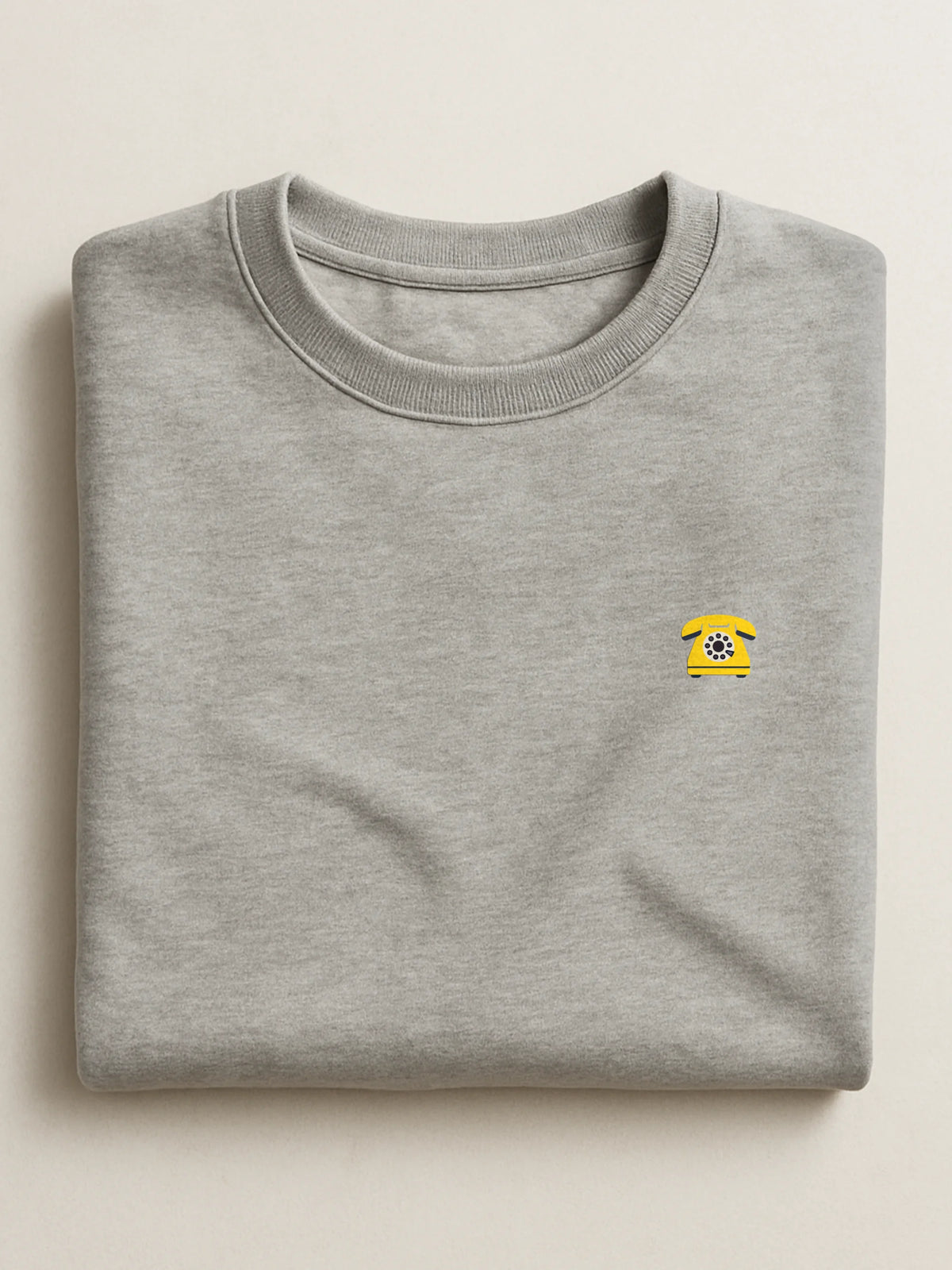 Retro Minis - Rotary - Regular/Oversized Sweatshirt Gray by inspire.inc