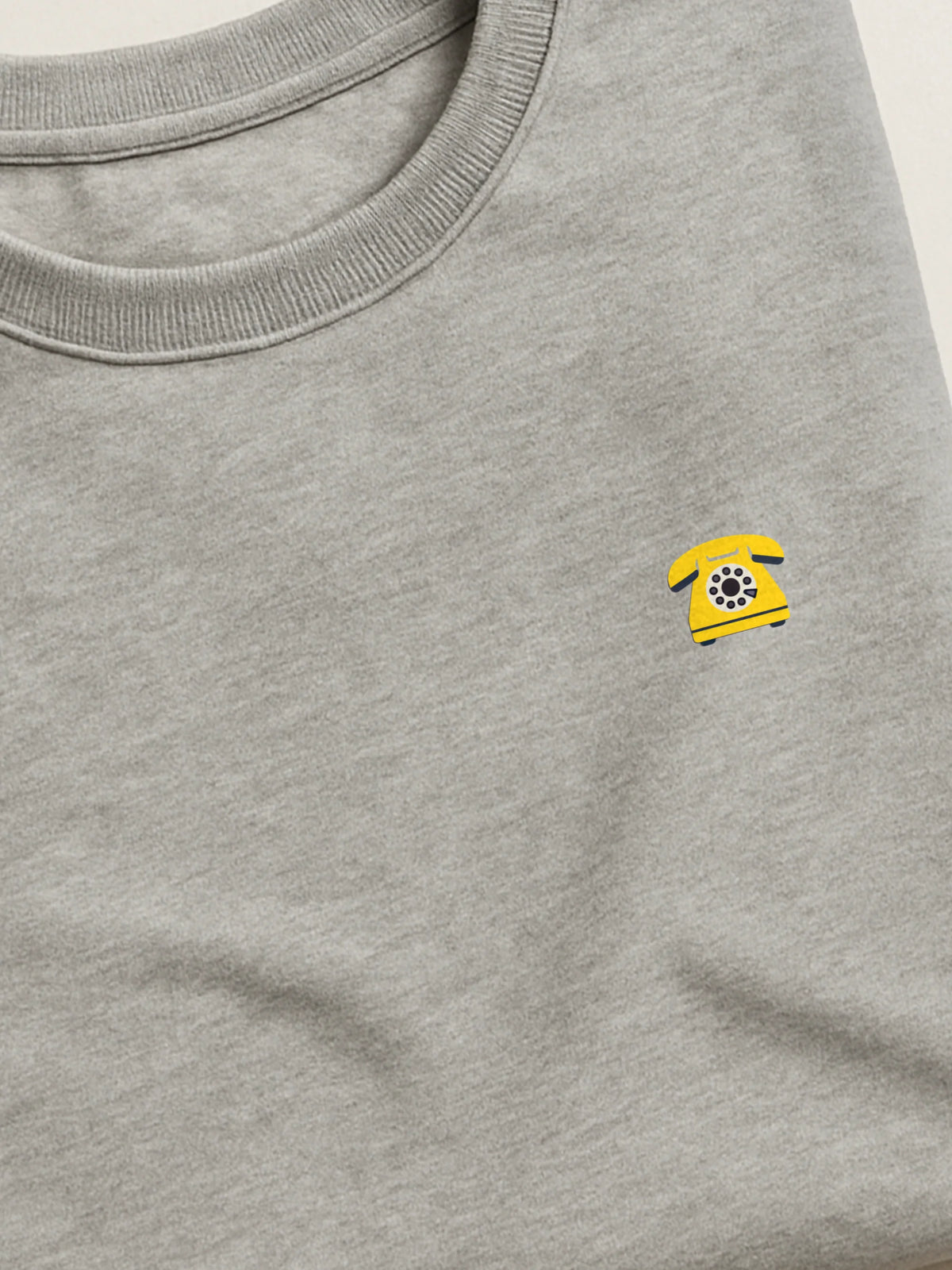 Retro Minis - Rotary - Regular/Oversized Sweatshirt Gray close-up by inspire.inc