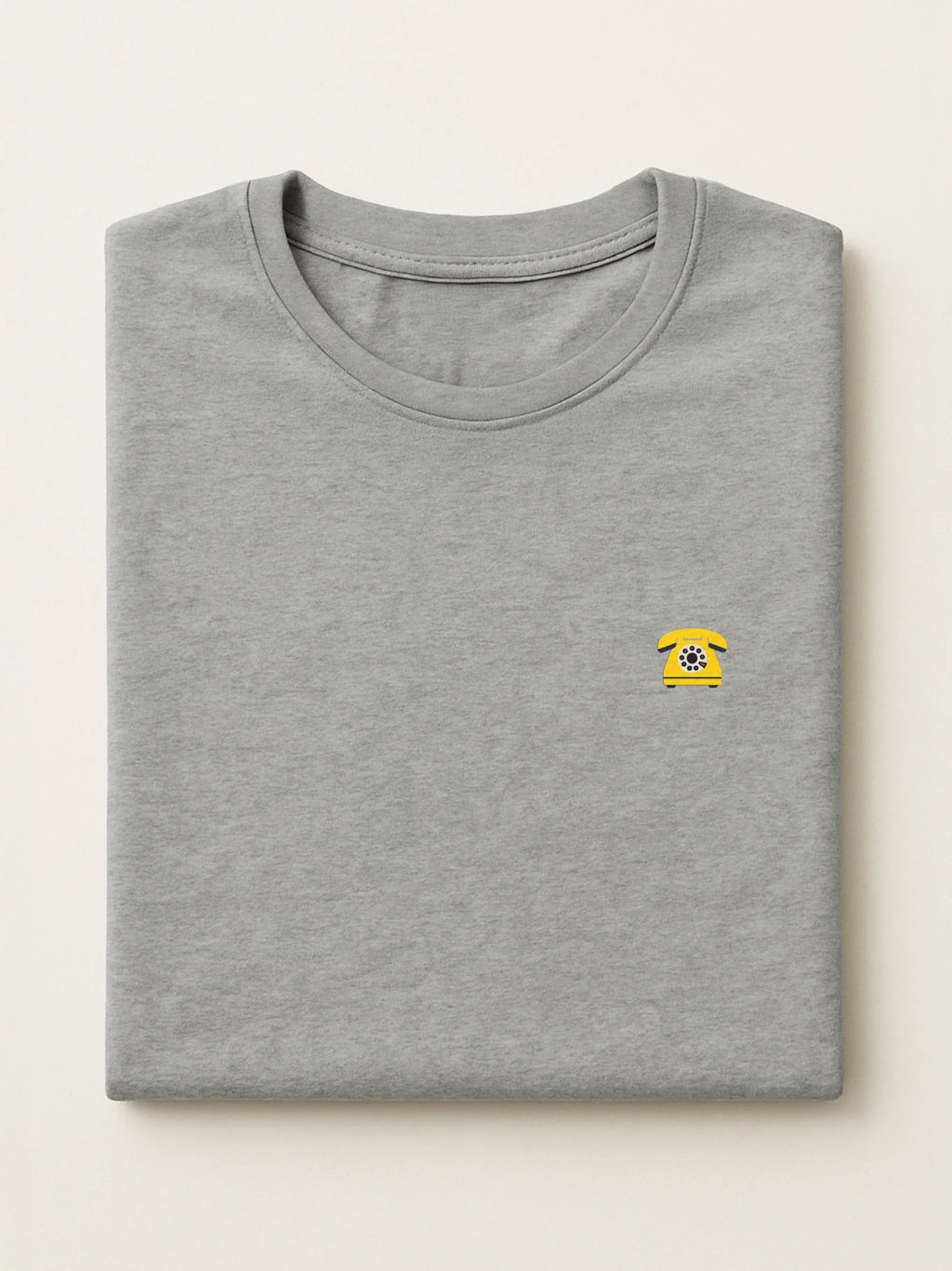 Retro Minis - Rotary - Regular/Oversized T-shirt Light Heather Gray by inspire.inc