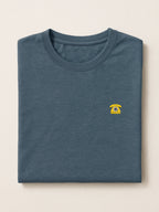 Retro Minis - Rotary - Regular/Oversized T-shirt Heather Blue by inspire.inc