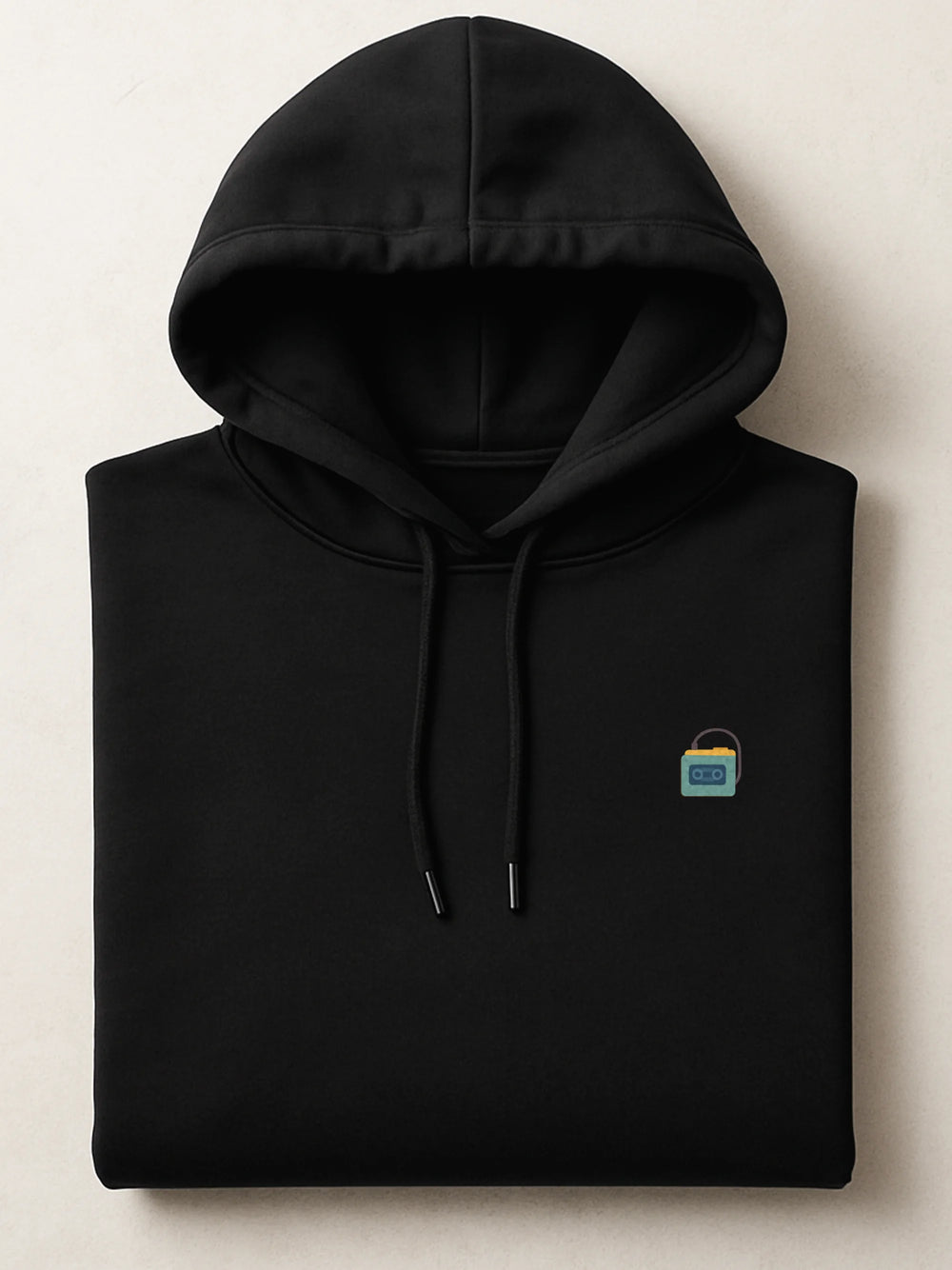 Retro Minis - Walkman - Hoodie Black by inspire.inc