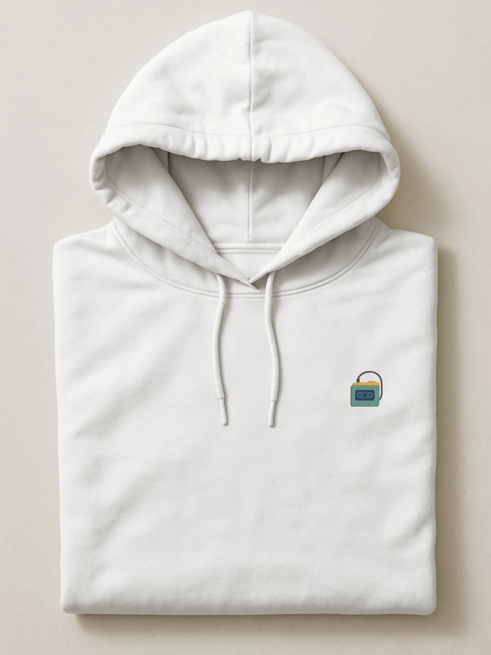 Retro Minis - Walkman - Hoodie White by inspire.inc