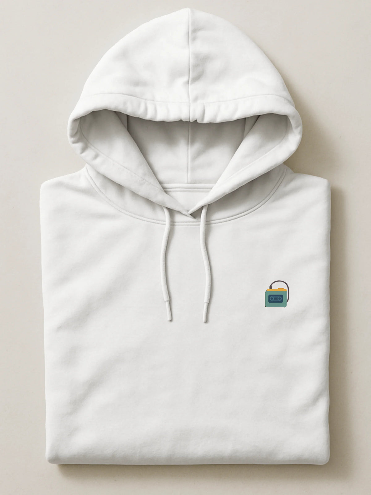 Retro Minis - Walkman - Hoodie White by inspire.inc