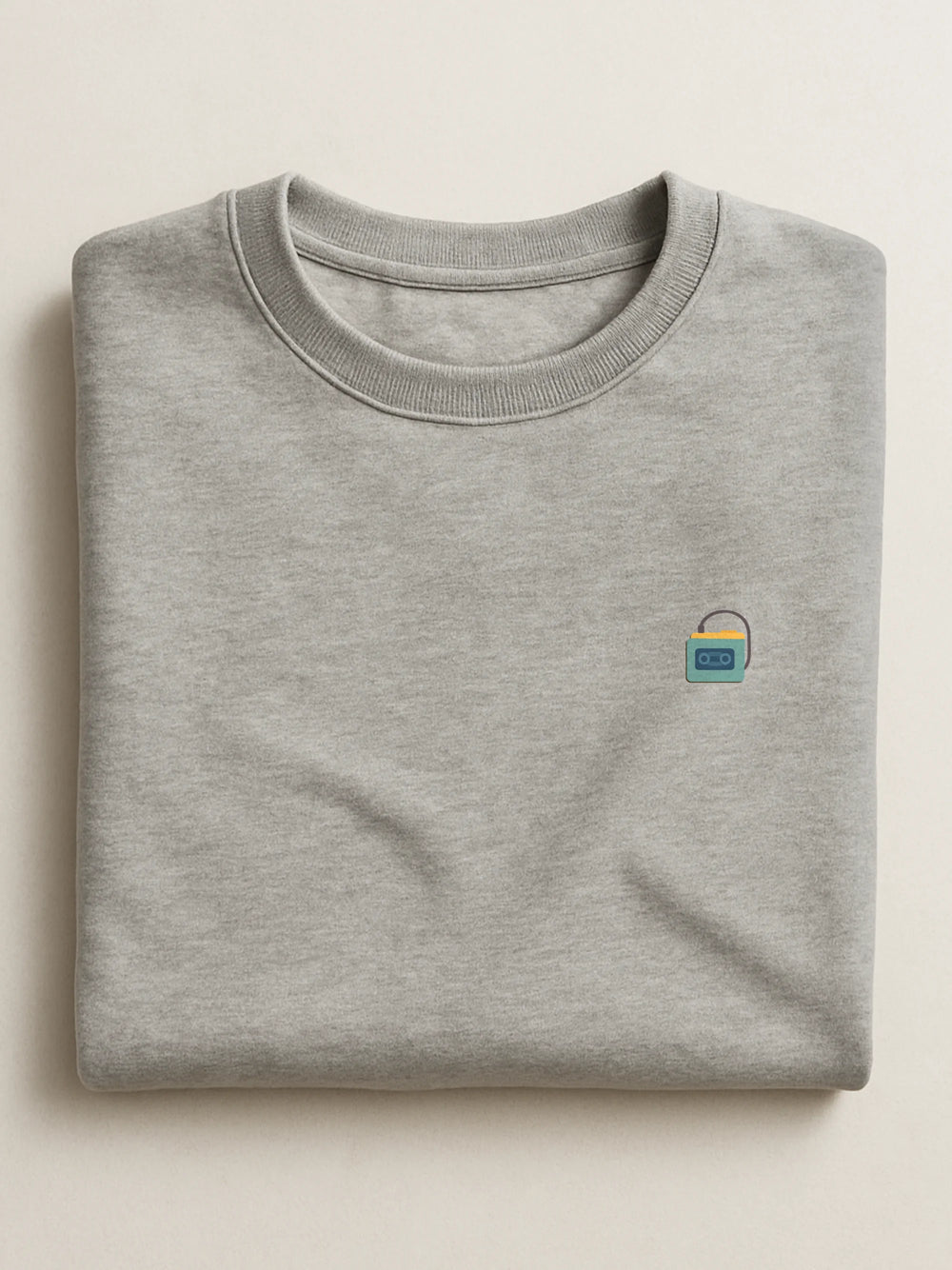 Retro Minis - Walkman - Regular/Oversized Sweatshirt Gray by inspire.inc
