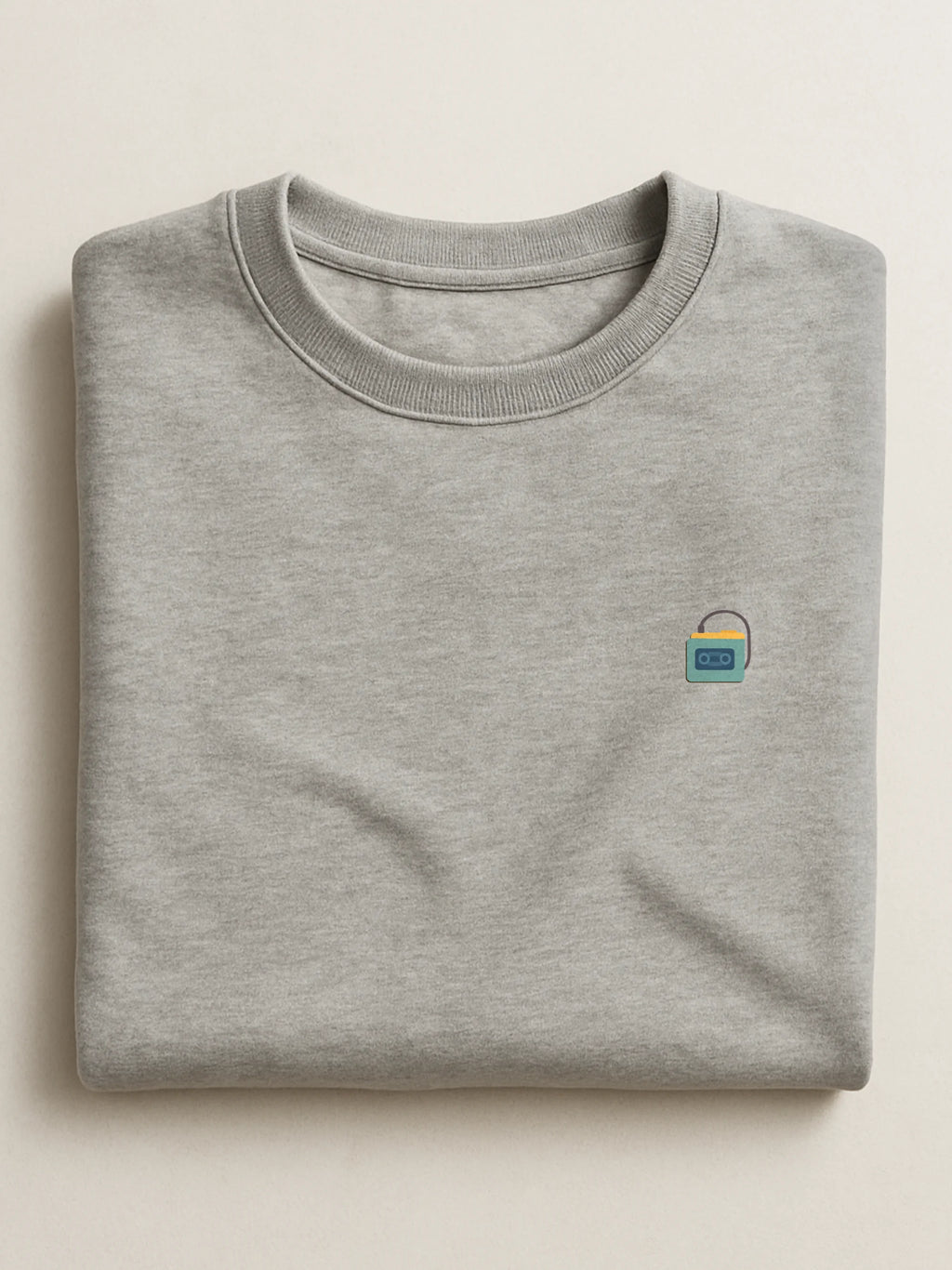 Retro Minis - Walkman - Regular/Oversized Sweatshirt Gray by inspire.inc