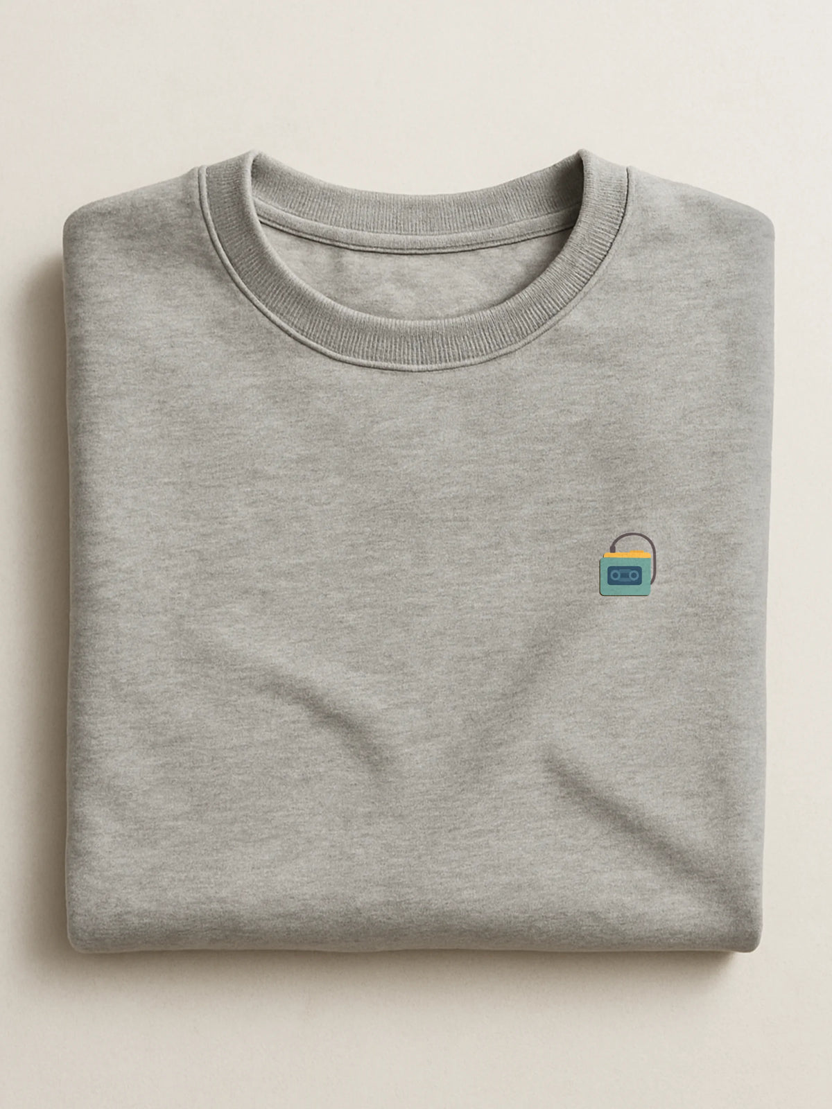 Retro Minis - Walkman - Regular/Oversized Sweatshirt Gray by inspire.inc