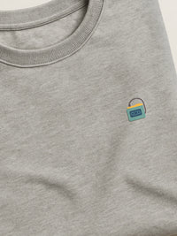 Retro Minis - Walkman - Regular/Oversized Sweatshirt Gray close-up by inspire.inc