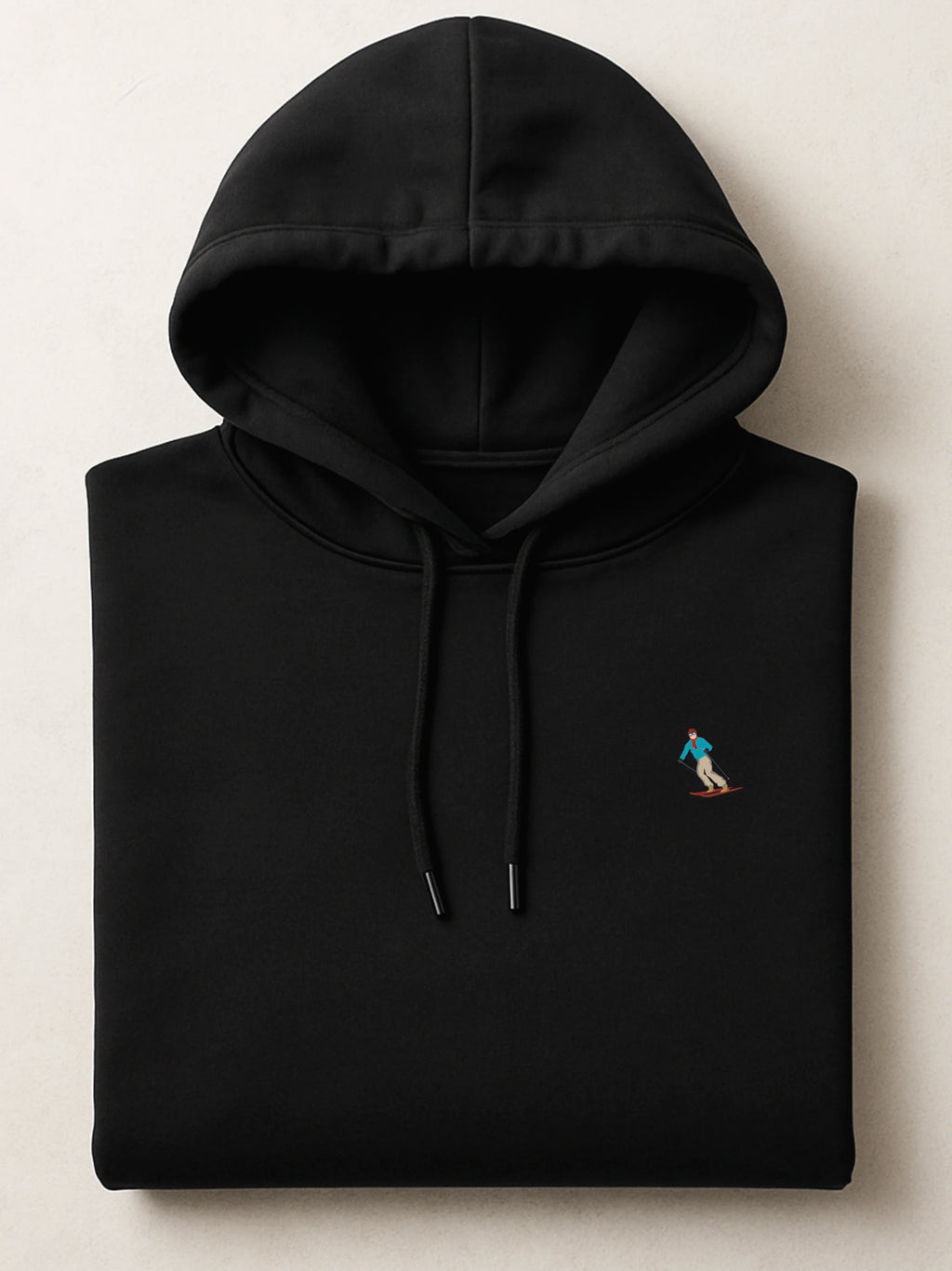 Down The Slopes Minis - Ski Pro M - Premium Hoodie Light Black by inspire.inc
