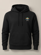 Skull Patch - Unisex Premium Hoodie Black S by inspire.inc