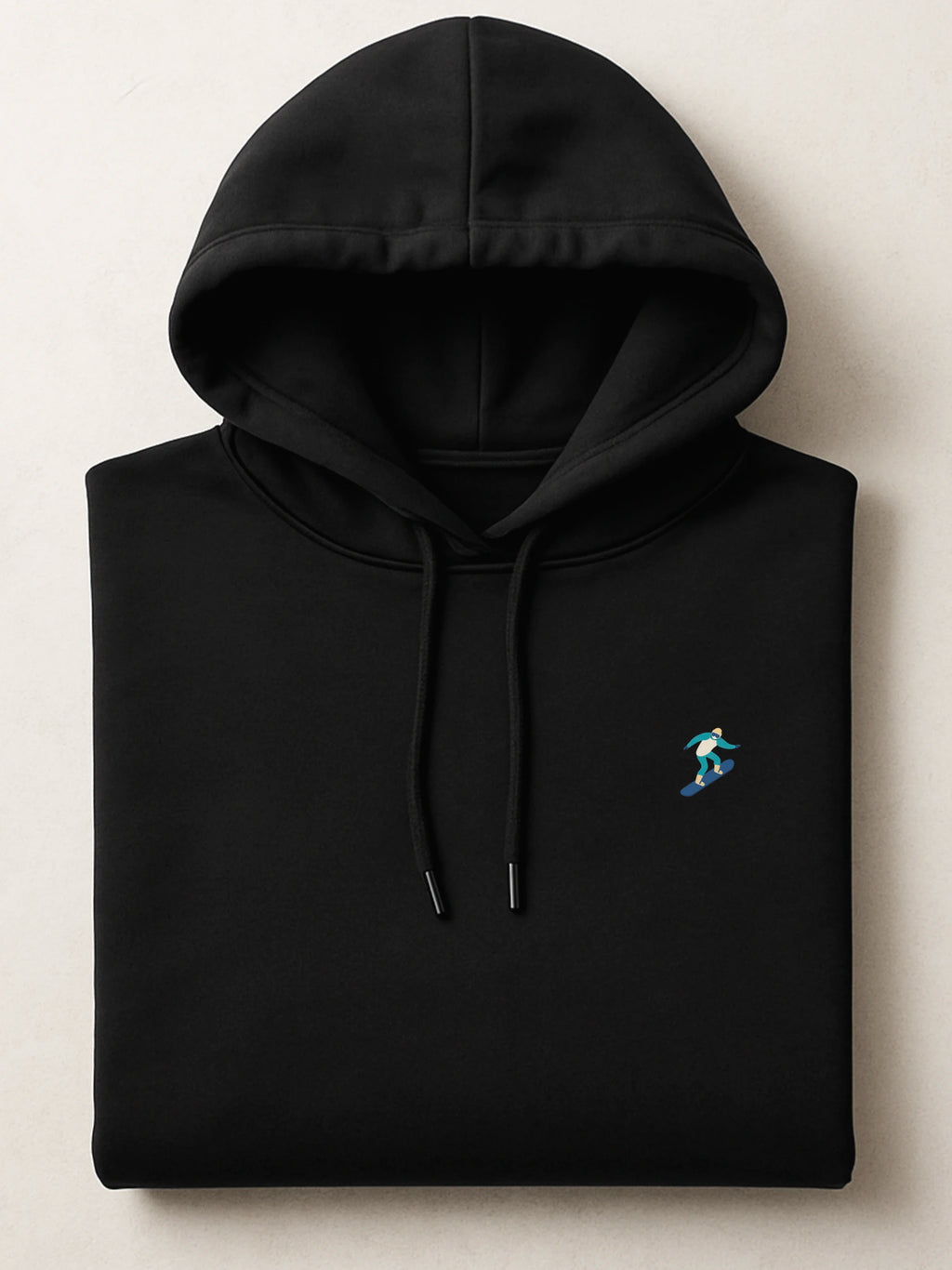 Down The Slopes Minis - Snowboard Pro M - Premium Hoodie Light Black by inspire.inc