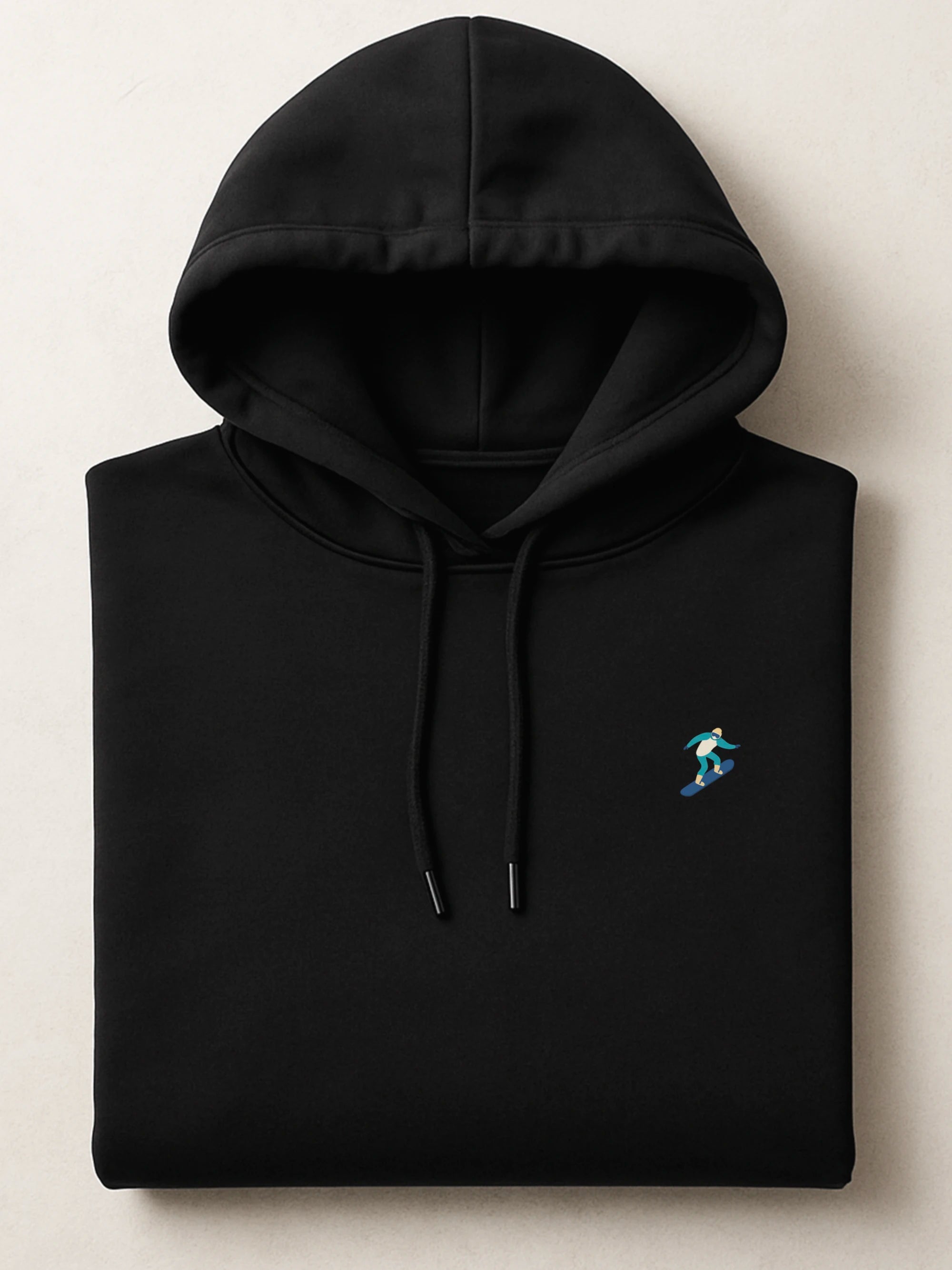 Down The Slopes Minis - Snowboard Pro M - Premium Hoodie Light Black by inspire.inc