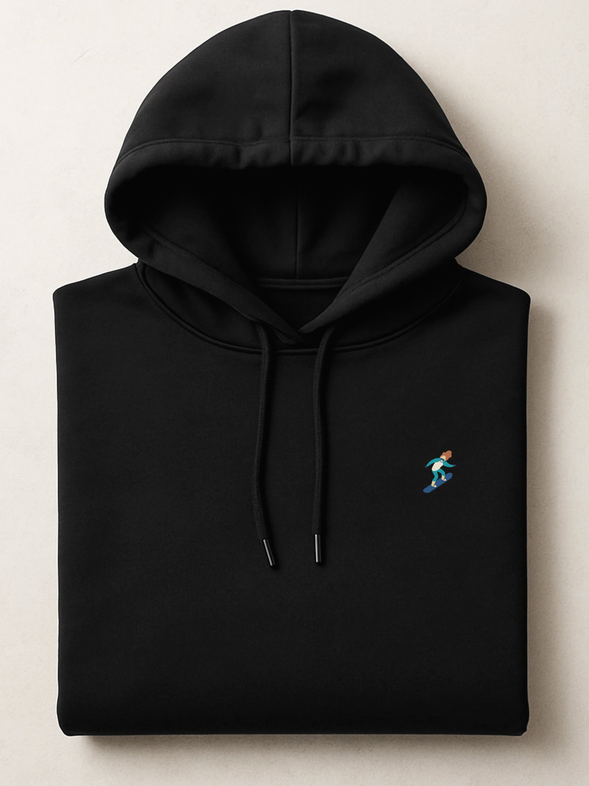 Down The Slopes Minis - Snowboard Pro W - Premium Hoodie Light Black by inspire.inc
