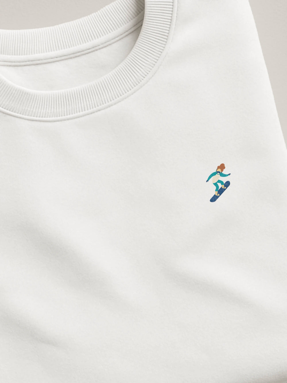 Down The Slopes Minis - Snowboard Pro W - Regular/Oversized Sweatshirt by inspire.inc