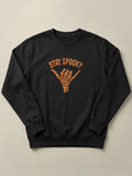 Stay Spooky - Regular/Oversized Sweatshirt Regular Fit Black by inspire.inc