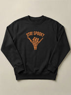 Stay Spooky - Regular/Oversized Sweatshirt Regular Fit Black by inspire.inc