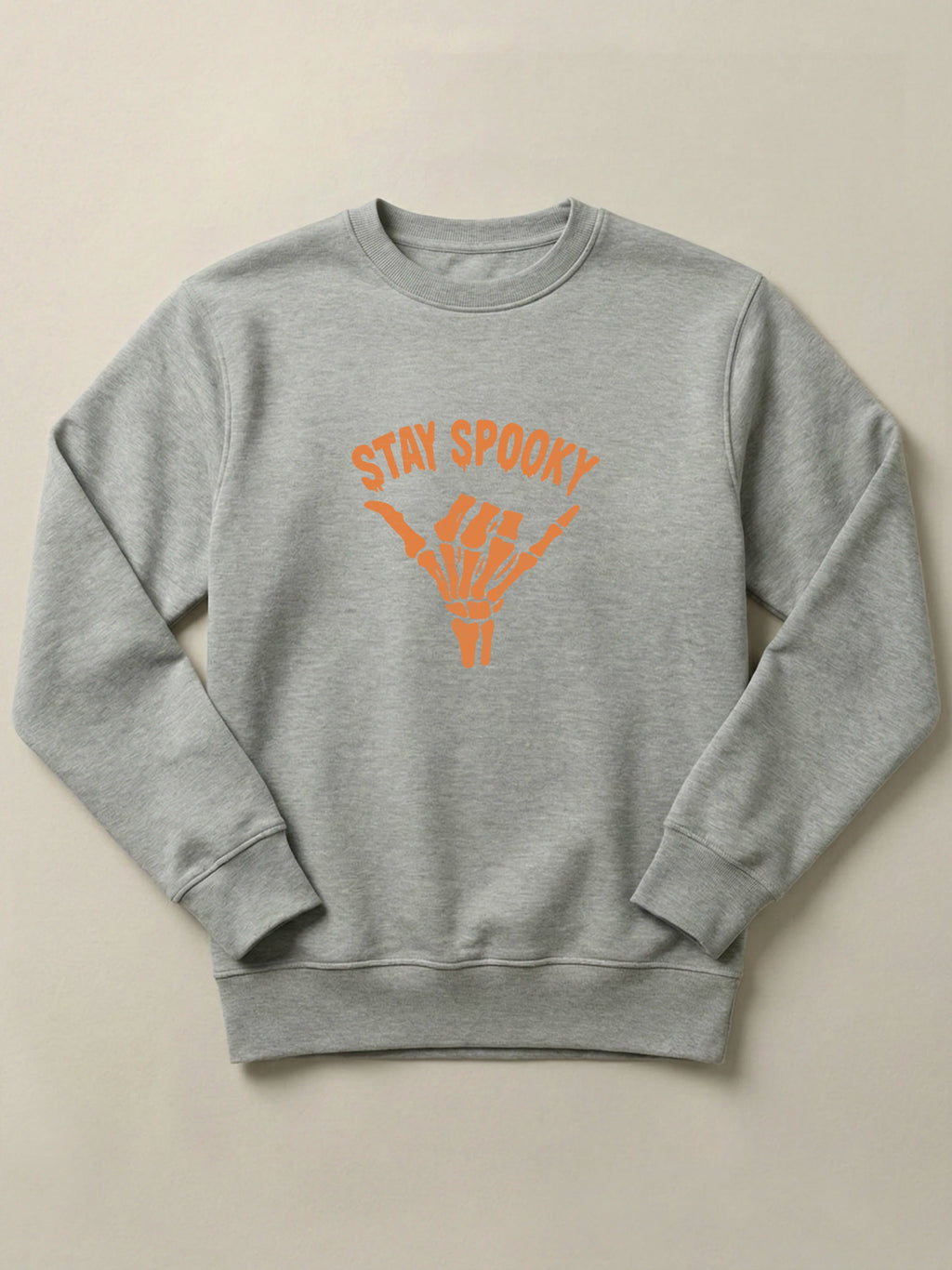 Stay Spooky - Regular/Oversized Sweatshirt Regular Fit Gray by inspire.inc