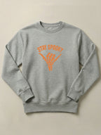 Stay Spooky - Regular/Oversized Sweatshirt Regular Fit Gray by inspire.inc