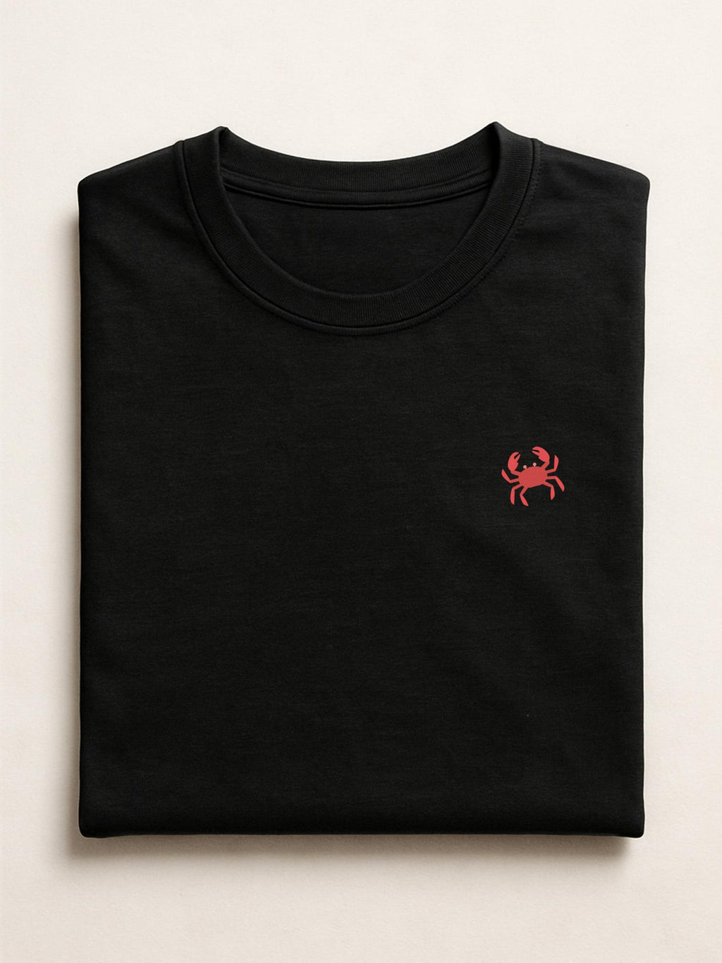 Summer Minis - Crab - Regular/Oversized T-shirt Oversized Black by inspire.inc