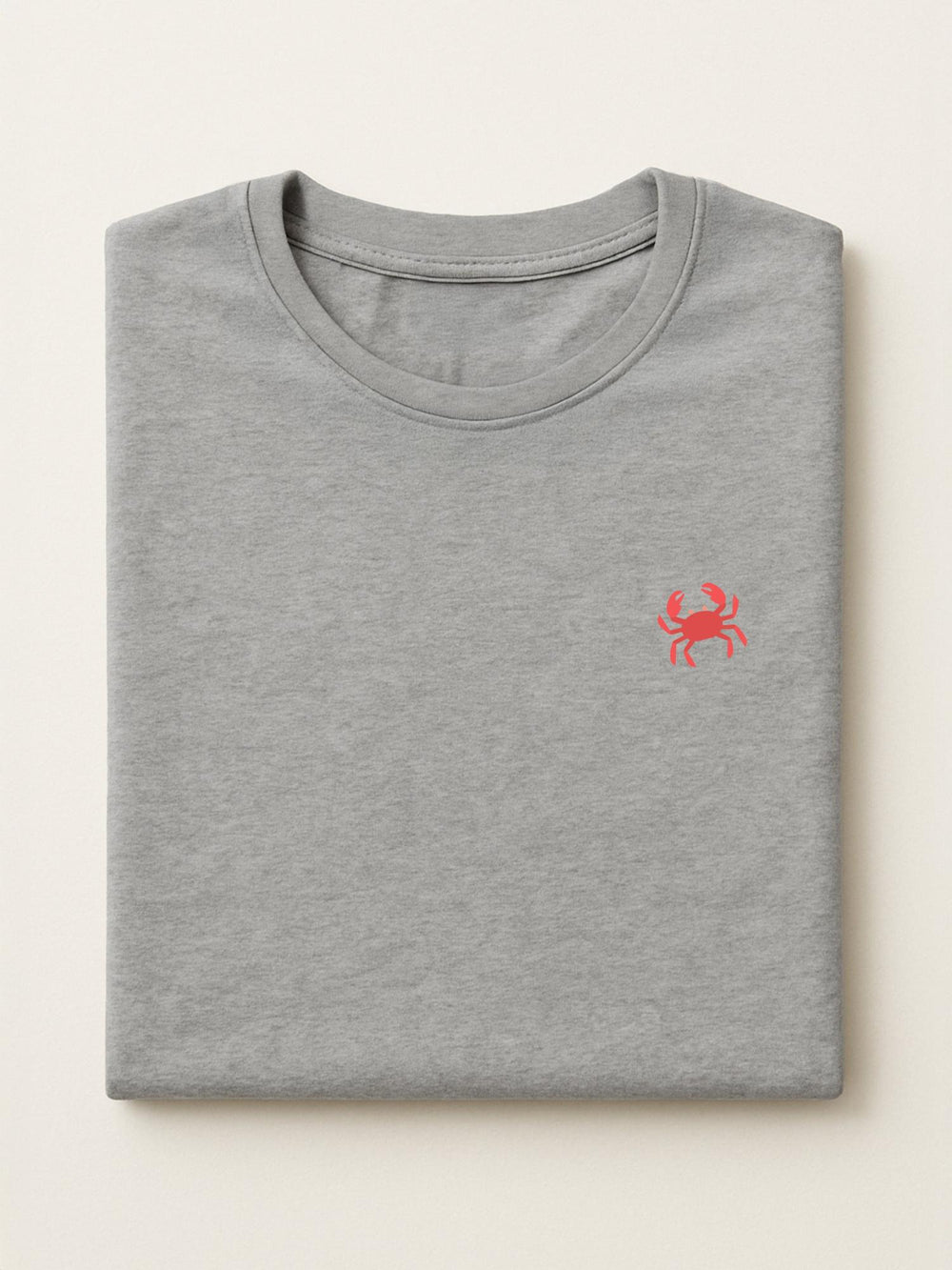 Summer Minis - Crab - Regular/Oversized T-shirt Oversized Light Heather Gray by inspire.inc