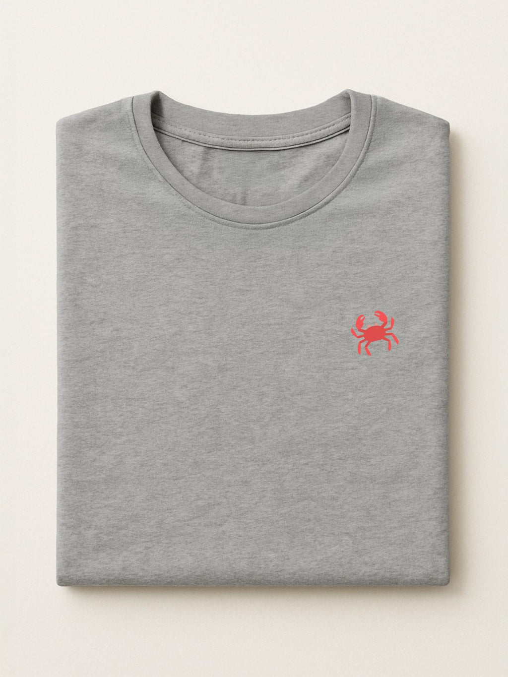 Summer Minis - Crab - Regular/Oversized T-shirt Oversized Light Heather Gray by inspire.inc