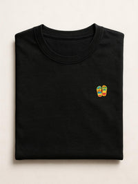 Summer Minis - Flip Flops - Regular/Oversized T-shirt Oversized Black by inspire.inc