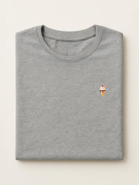 Summer Minis - Ice Cream - Regular/Oversized T-shirt Oversized Light Heather Gray by inspire.inc