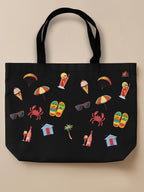 Summer Minis Mix - Neo Tote Bag Black Front Only by inspire.inc