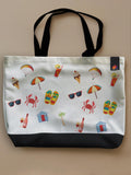Summer Minis Mix - Neo Tote Bag White Front Only by inspire.inc
