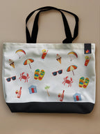 Summer Minis Mix - Neo Tote Bag White Front Only by inspire.inc