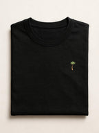Summer Minis - Palm Tree - Regular/Oversized T-shirt Oversized Black by inspire.inc
